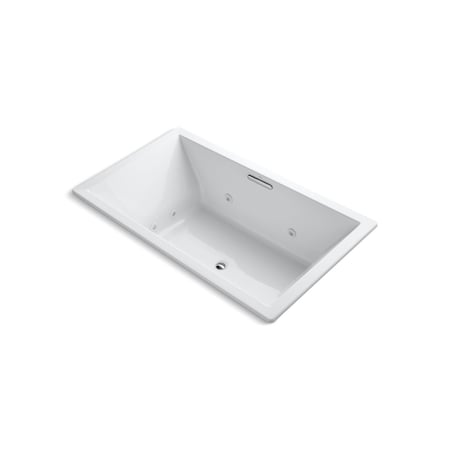 Kohler 72 in. L, 42 in. W, White, Acrylic 1174-JH-0